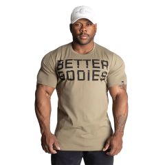 BETTER BODIES - BASIC TAPERED TEE - WASHED GREEN- FÉRFI PÓLÓ - MOSOTT ZÖLD