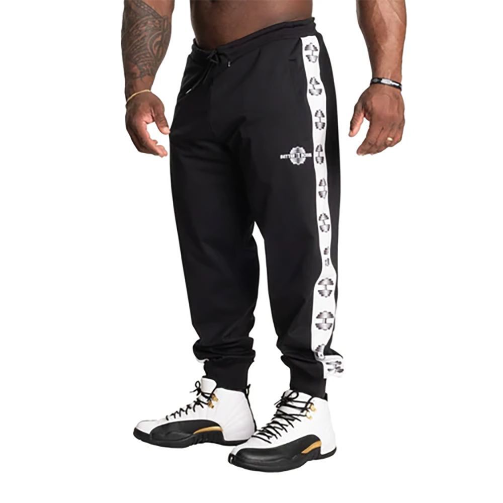 BETTER BODIES - BRONX TRACK PANTS - BLACK - FÉRFI NADRÁG - FEKETE