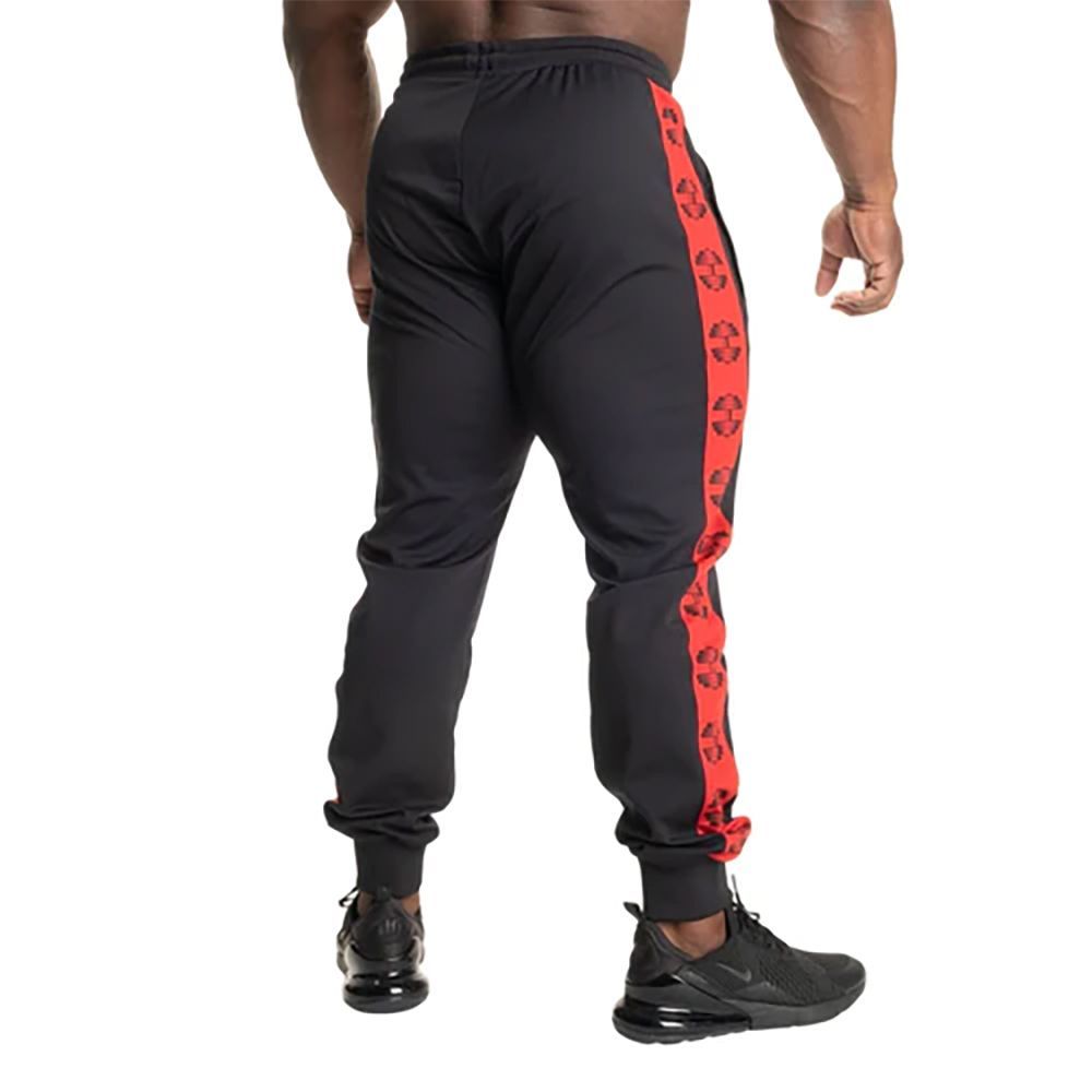 BETTER BODIES - BRONX TRACK PANTS - BLACK/RED - FÉRFI NADRÁG - FEKETE/PIROS