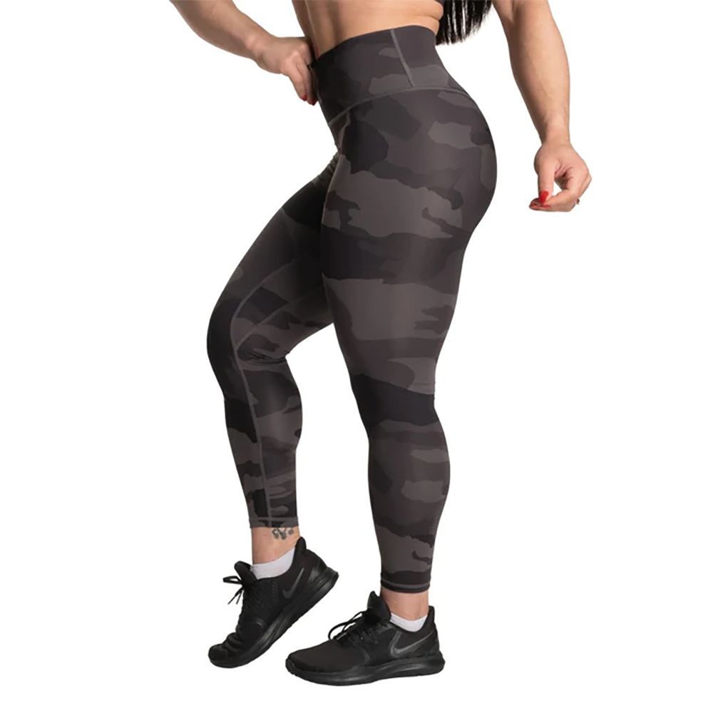 BETTER BODIES - CORE LEGGINGS - CHARCOAL CAMO - TEREPMINTÁS