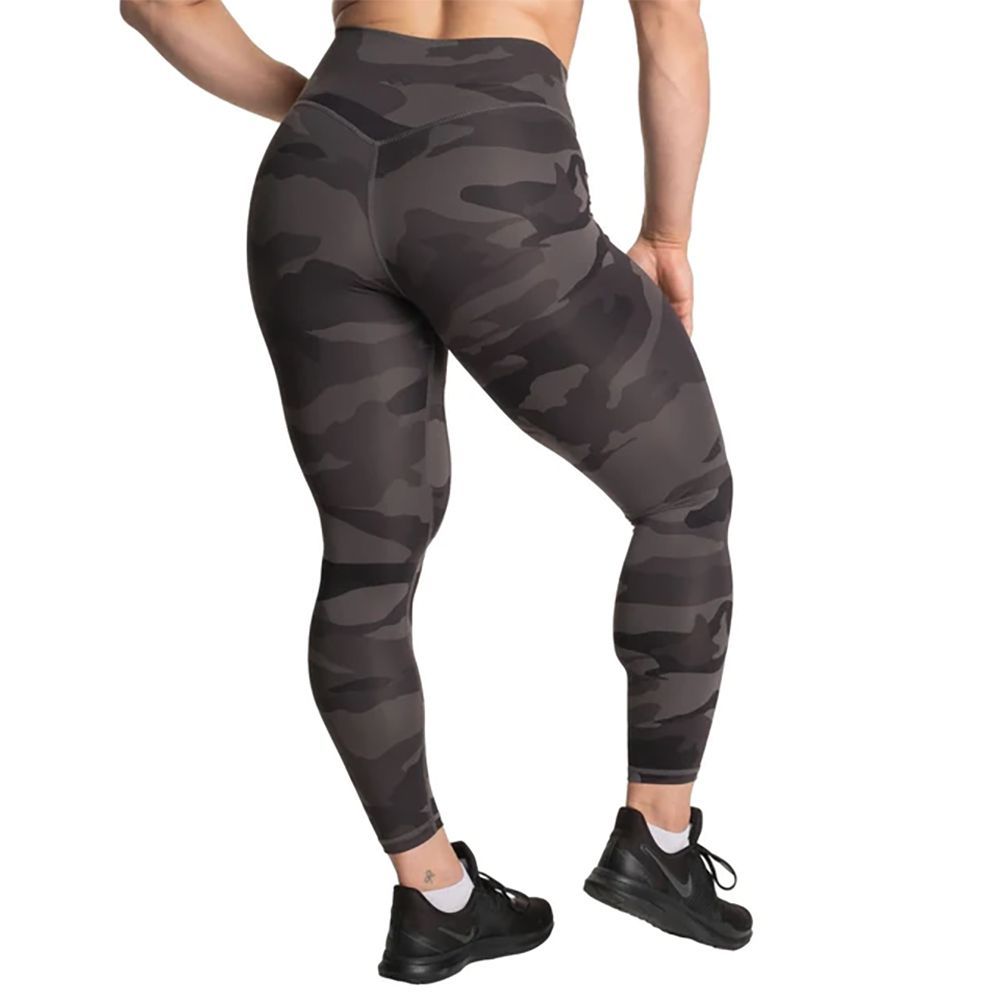 BETTER BODIES - CORE LEGGINGS - CHARCOAL CAMO - TEREPMINTÁS