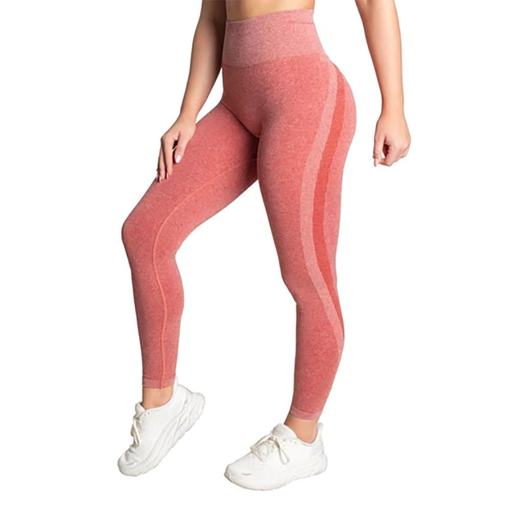 BETTER BODIES - CURVE SCRUNCH LEGGINGS - CHILI RED MELANGE - PIROS