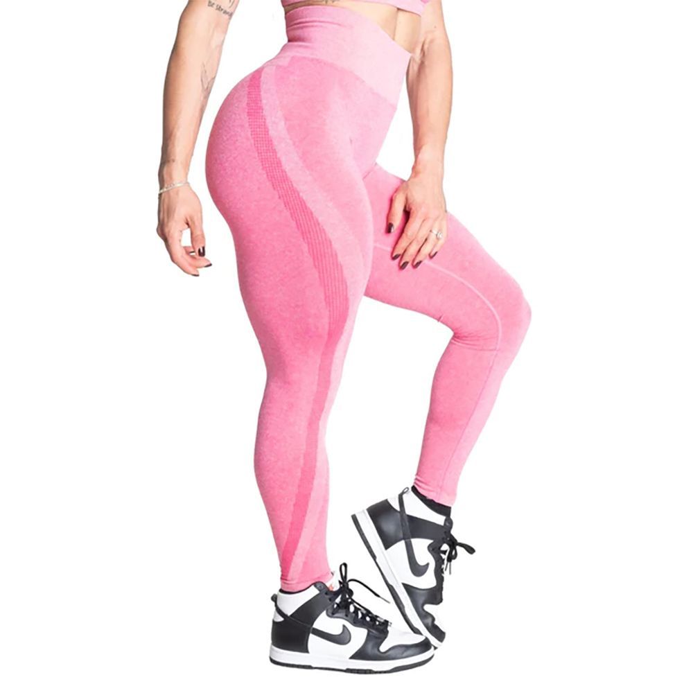 BETTER BODIES - CURVE SCRUNCH LEGGINGS - HOTPINK MELANGE - PINK