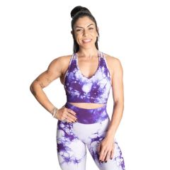 BETTER BODIES - ENTICE SPORTS BRA - PURPLE TIE DYE - SPORTMELLTARTÓ - LILA