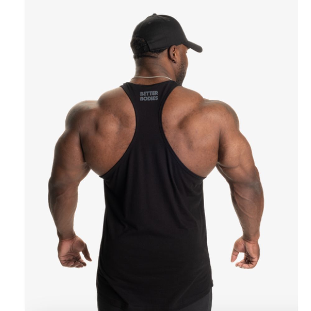 BETTER BODIES - ESSENTIAL T-BACK - BLACK - FÉRFI TRIKÓ - FEKETE BETTER BODIES - ESSENTIAL T-BACK - BLACK - FÉRFI TRIKÓ - FEKETE