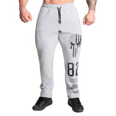 BETTER BODIES - GRAPHIC STANDARD SWEATPANT - LIGHT GREY MELANGE - FÉRFI MELEGÍTŐNADRÁG - VILÁGOS SZÜRKE