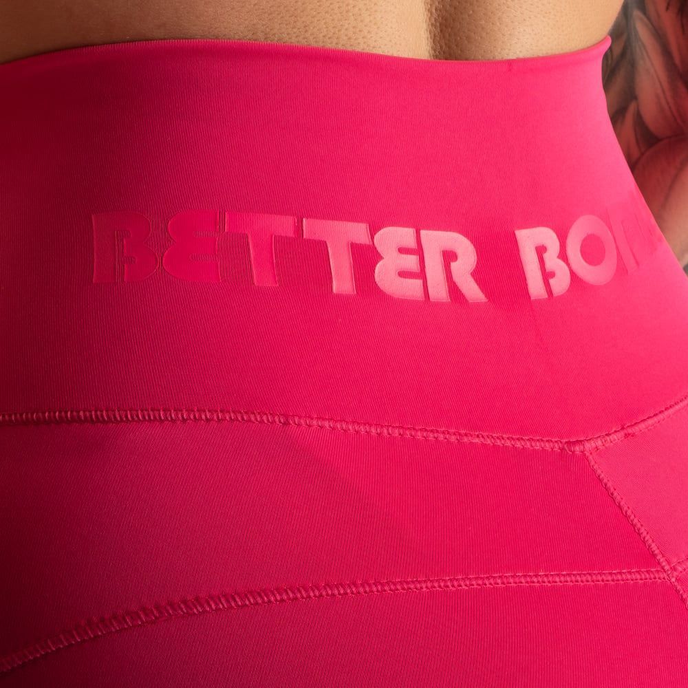 BETTER BODIES - HIGH WAIST LEGGINGS - HOT PINK