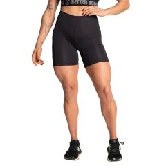 BETTER BODIES - HIGH WAIST SHORTS - BLACK - NŐI SHORT- FEKETE