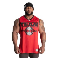 BETTER BODIES - IRON MESH TANK - CHILI RED - FÉRFI TRIKÓ - PIROS
