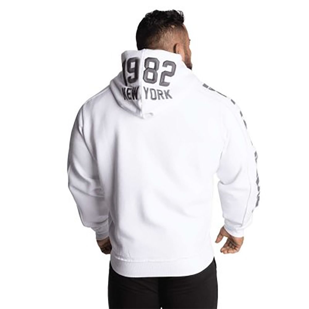 BETTER BODIES - PRO BB HOOD - WHITE - FÉRFI KAPUCNIS FELSŐ - FEHÉR BETTER BODIES - PRO BB HOOD - WHITE - FÉRFI KAPUCNIS FELSŐ - FEHÉR