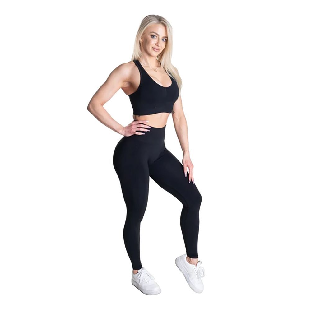 BETTER BODIES - SCRUNCH LEGGINGS - BLACK - FEKETE