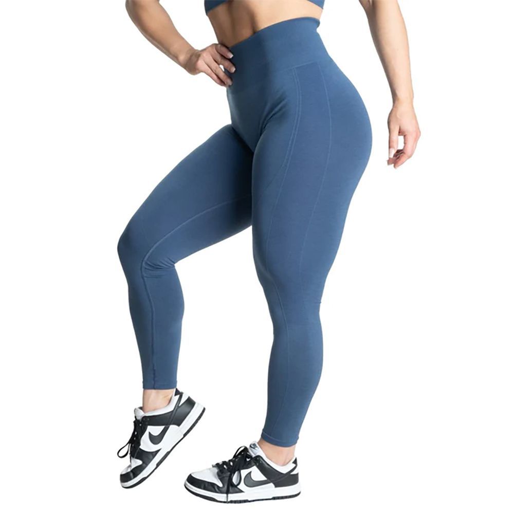 BETTER BODIES - SCRUNCH LEGGINGS - BLUE - KÉK