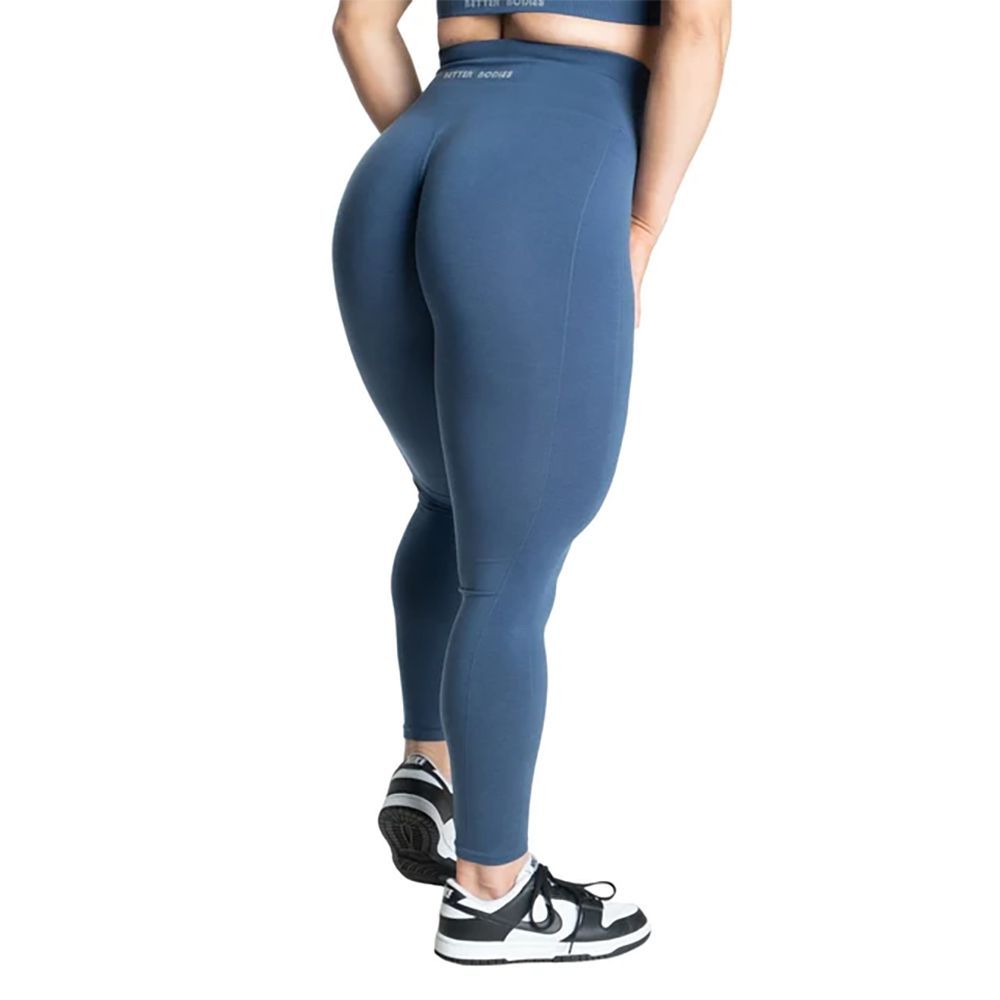 BETTER BODIES - SCRUNCH LEGGINGS - BLUE - KÉK