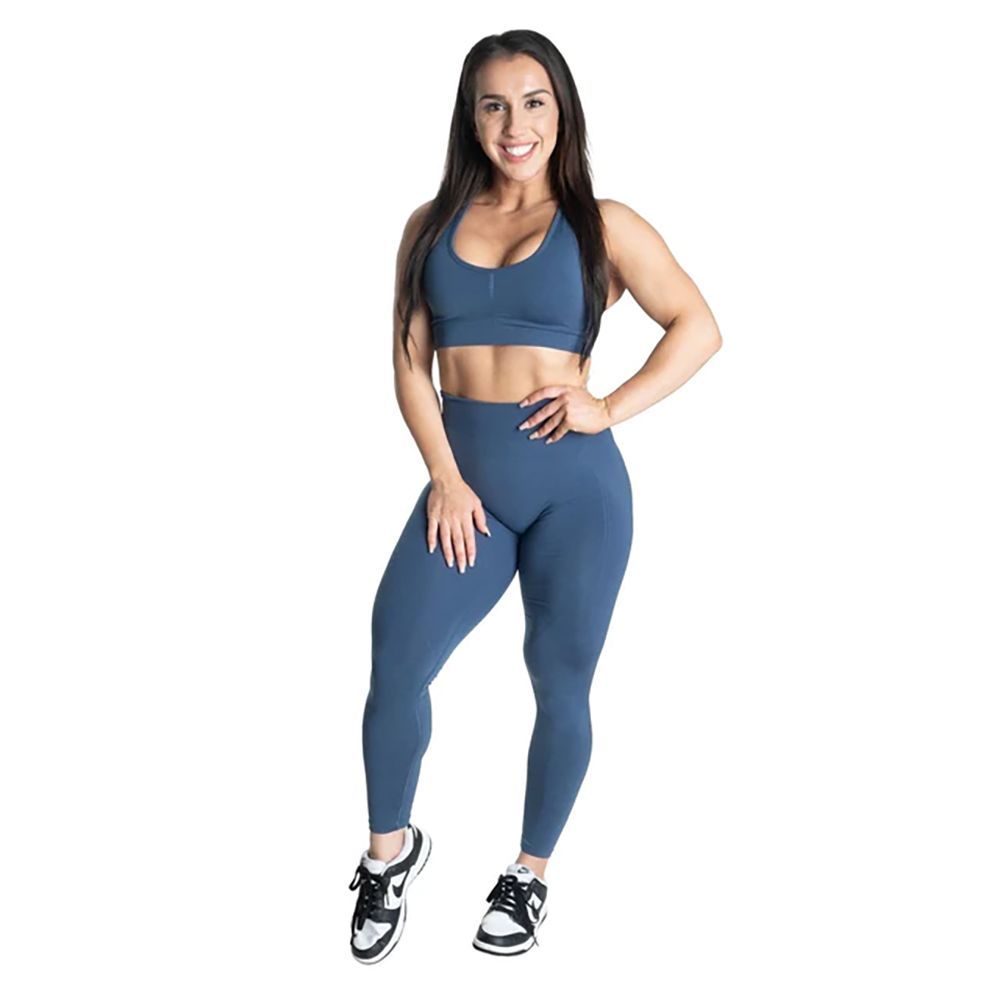 BETTER BODIES - SCRUNCH LEGGINGS - BLUE - KÉK