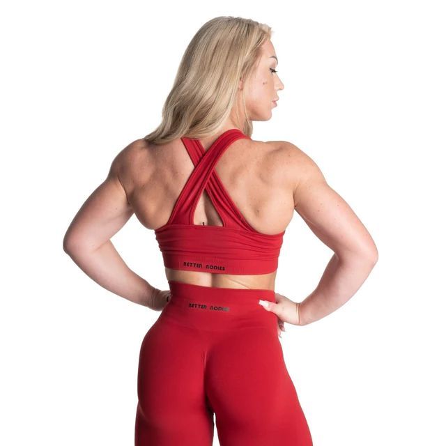 BETTER BODIES - SCRUNCH LEGGINGS - CHILI RED - PIROS