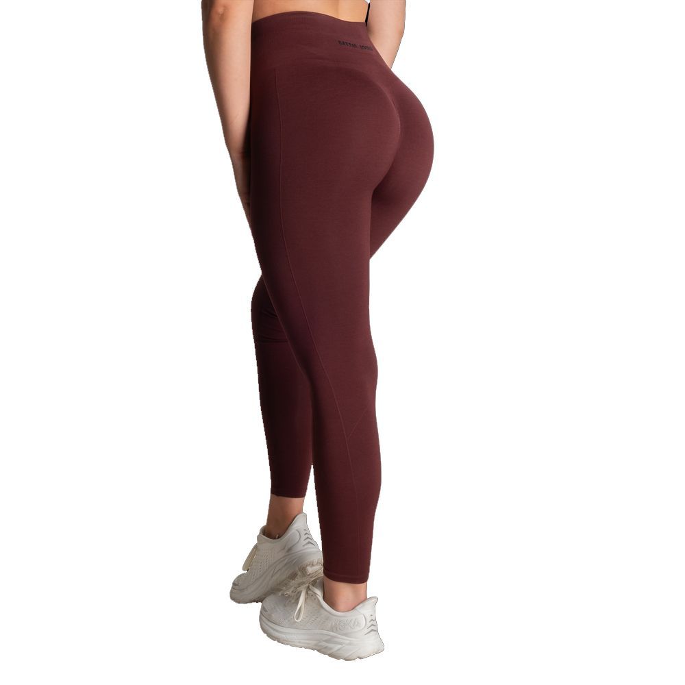 BETTER BODIES - SCRUNCH LEGGINGS - MAROON - BARNA