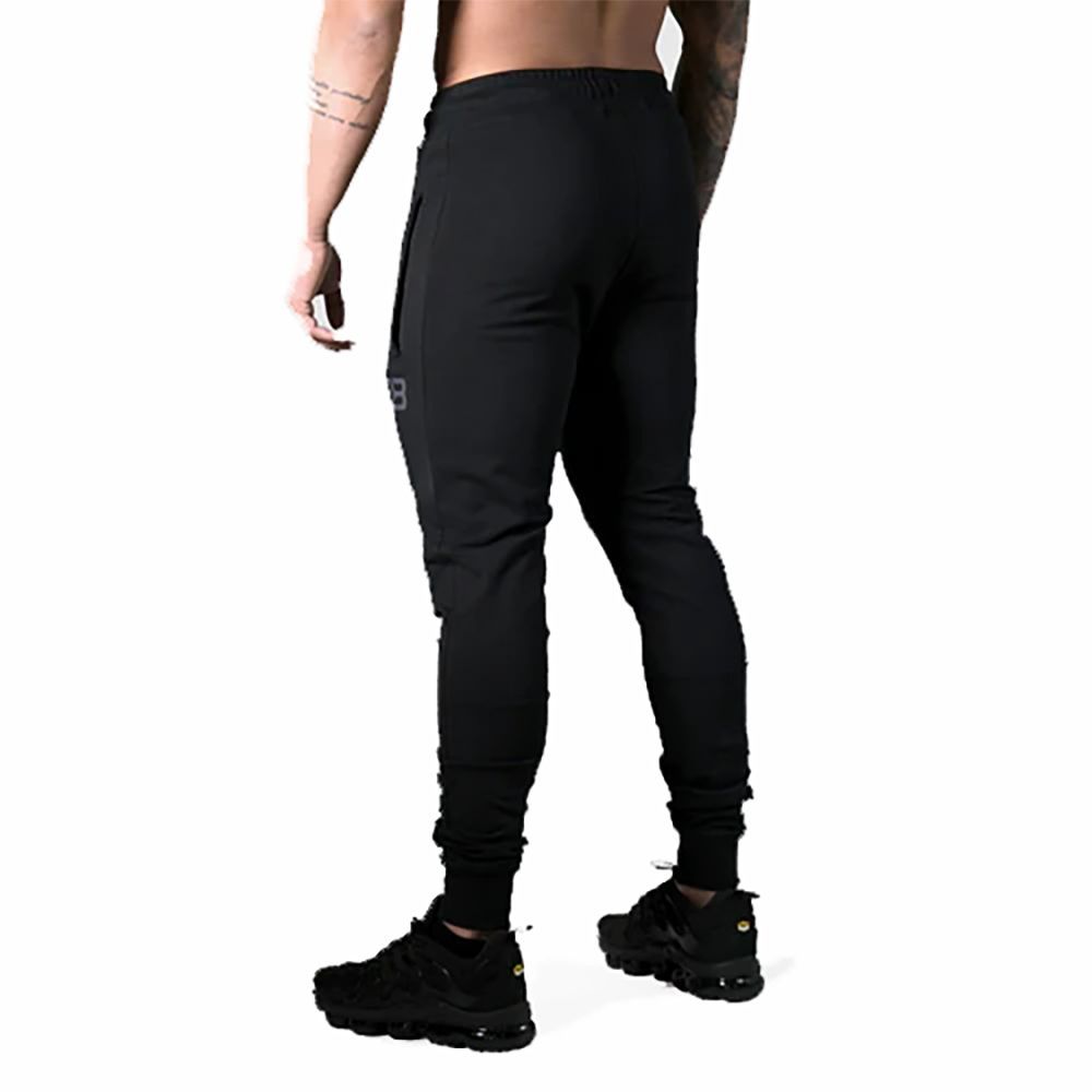 BETTER BODIES - TAPERED JOGGERS V2 - BLACK - FÉRFI NADRÁG - FEKETE