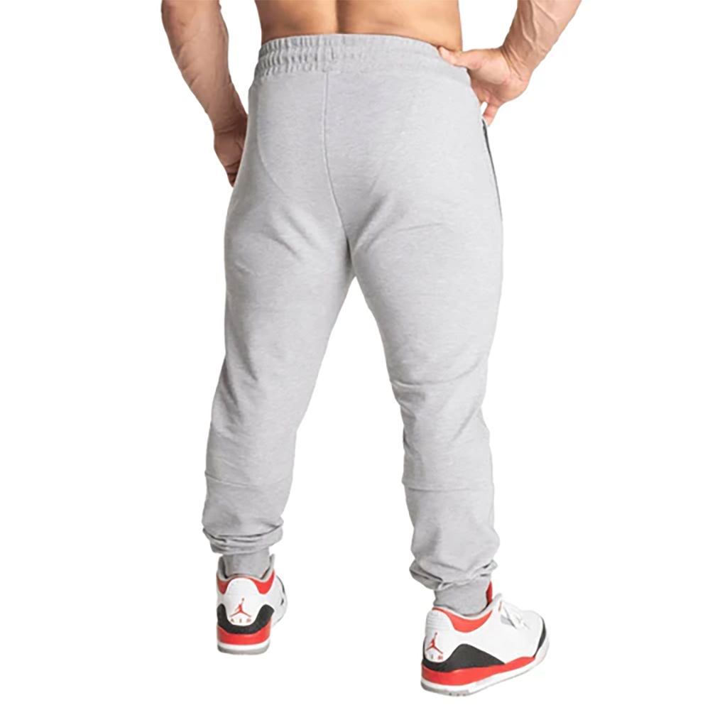 BETTER BODIES - TAPERED JOGGERS V2 - LIGHT GREY MELANGE - FÉRFI NADRÁG - VILÁGOS SZÜRKE
