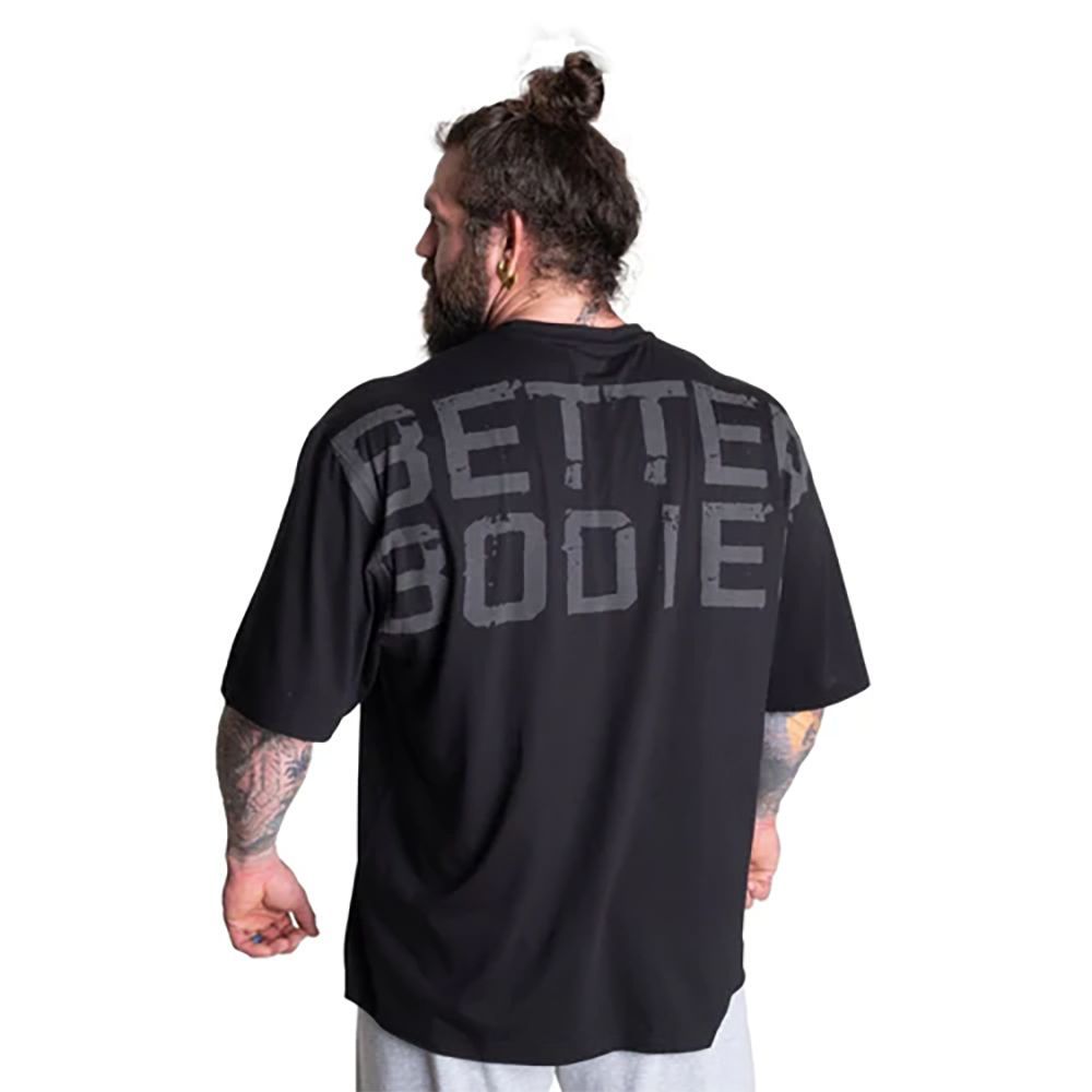 BETTER BODIES - UNION IRON TEE - BLACK - FÉRFI PÓLÓ - FEKETE