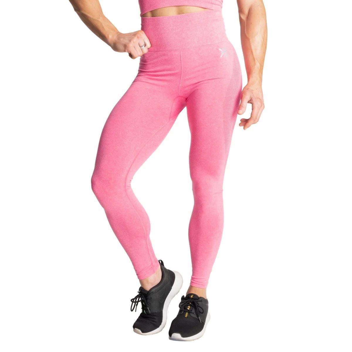 BETTER BODIES - WOMEN'S ROCKAWAY LEGGINGS - HOTPINK MELANGE - RÓZSASZÍN