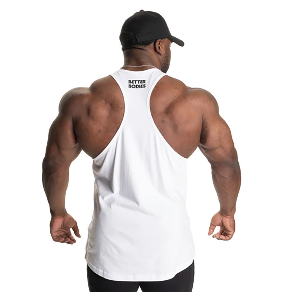 BETTER BODIES -ESSENTIAL T- BACK - WHITE - FÉRFI TRIKÓ - FEHÉR