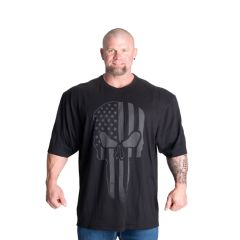 GASP INC  - SKULL DIVISION IRON TEE - FÉRFI PÓLÓ - FEKETE
