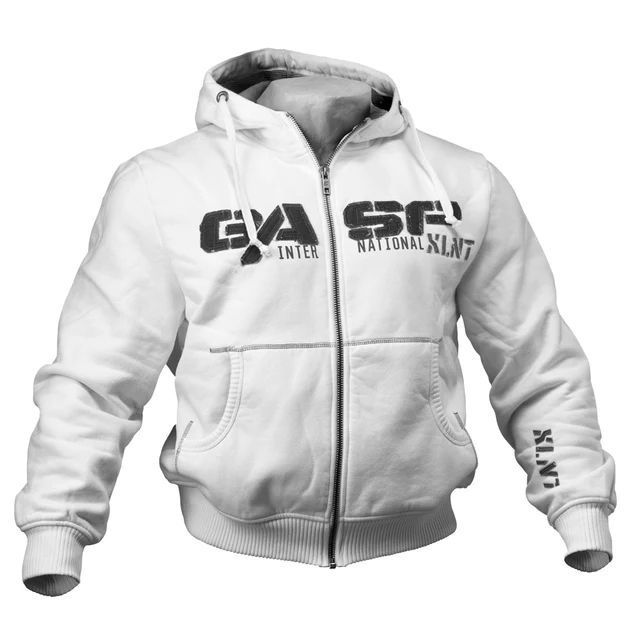 GASP INC - 1.2 LBS  HOODIE - FÉRFI KAPUCNIS PULÓVER - FEHÉR