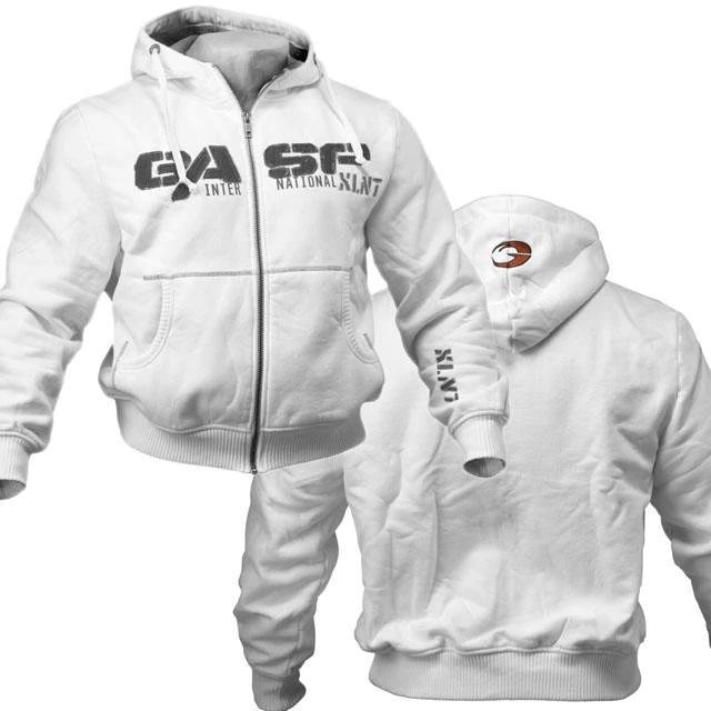 GASP INC - 1.2 LBS  HOODIE - FÉRFI KAPUCNIS PULÓVER - FEHÉR