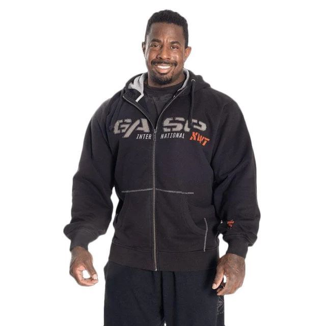 GASP INC - 1.2 LBS HOODIE - FÉRFI KAPUCNIS PULÓVER - FEKETE