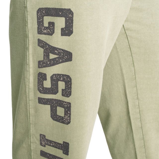 GASP INC - ACID LOGO SWEATPANT - FÉRFI HOSSZÚNADRÁG - MOSOTT ZÖLD