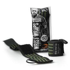 GASP INC - BRANCH 18" WRIST WRAPS - CSUKLÓSZORÍTÓ - FEKETE/MILITARY ZÖLD (NA)