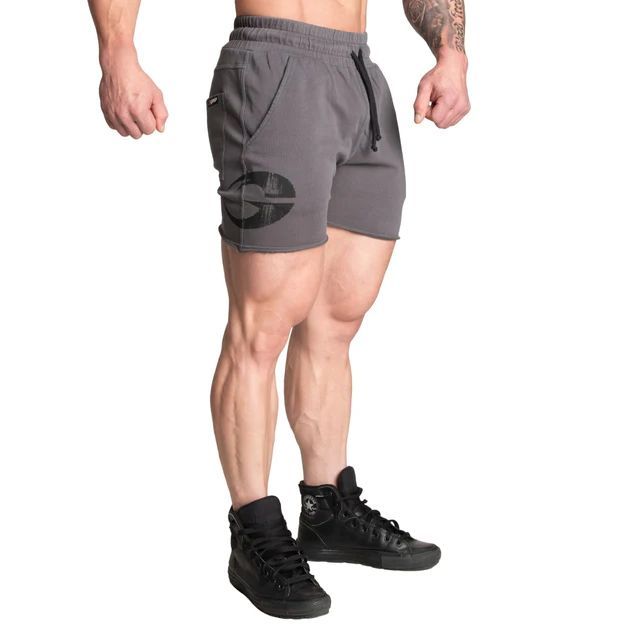 GASP INC - CLASSIC SWEATSHORTS - FÉRFI RÖVIDNADRÁG - SZÜRKE