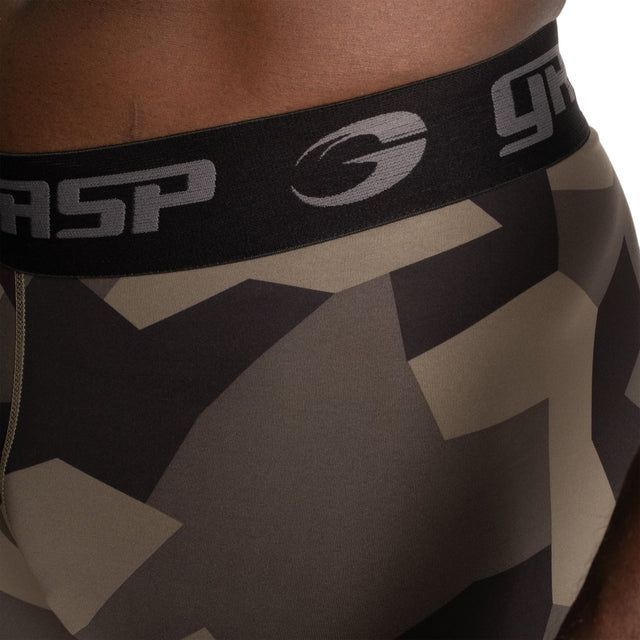 GASP INC - CORE TIGHTS - ZÖLD  TEREPMINTÁS