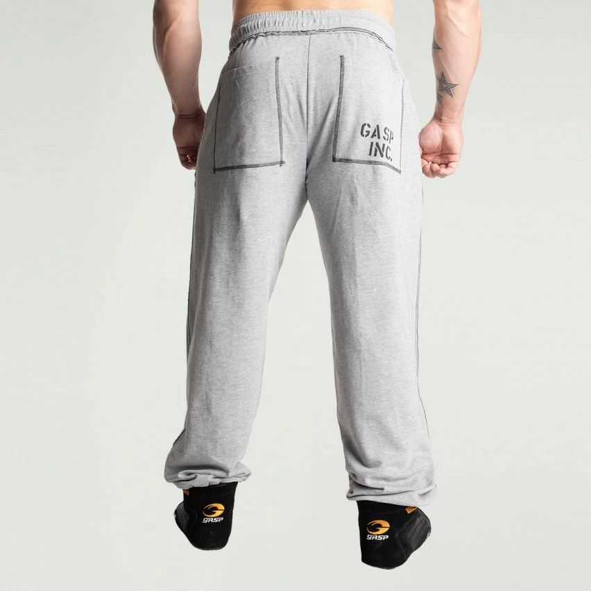 GASP INC - DIVISION SWEATPANT - MELEGÍTŐNADRÁG - VILÁGOS SZÜRKE