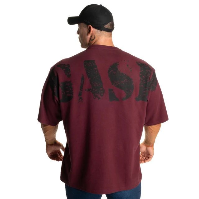 GASP INC - IRON THERMAL TEE - FÉRFI PÓLÓ - BARNA