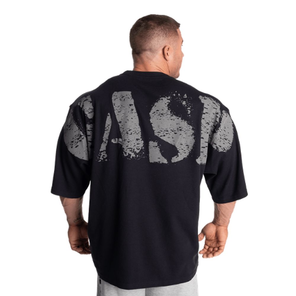 GASP INC - IRON THERMAL TEE - FÉRFI PÓLÓ - FEKETE GASP INC - IRON THERMAL TEE - FÉRFI PÓLÓ - FEKETE