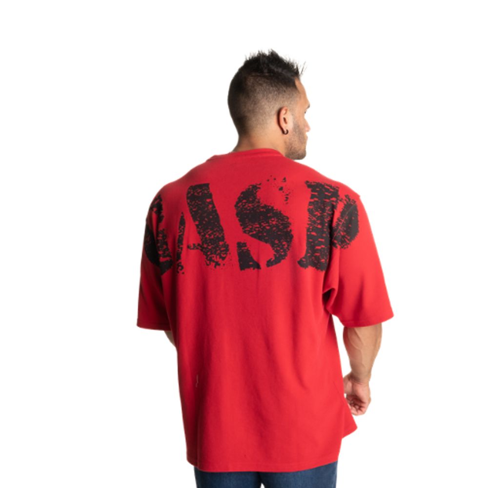 GASP INC - IRON THERMAL TEE - FÉRFI PÓLÓ -PIROS GASP INC - IRON THERMAL TEE - FÉRFI PÓLÓ -PIROS