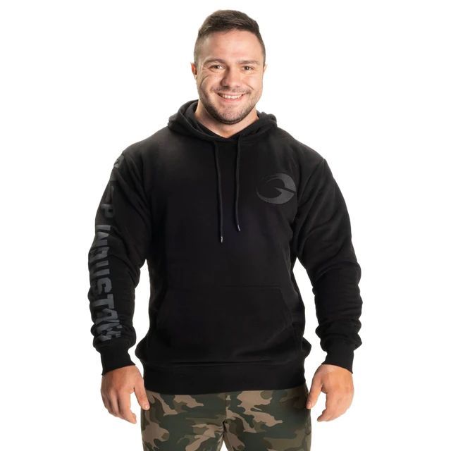 GASP INC - LOGO HOODIE V2- FÉRFI KAPUCNIS PULÓVER - FEKETE