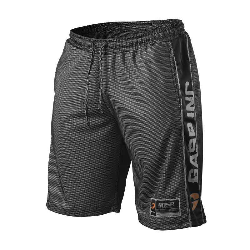 GASP INC - NO.1 MESH TRAINING SHORTS - EDZŐNADRÁG - FEKETE