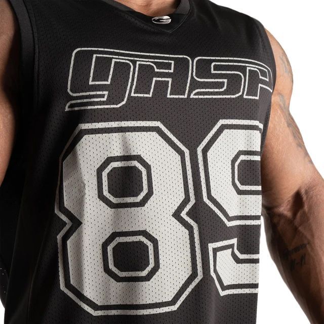 GASP INC - O.G MESH TANK - EDZŐTRIKÓ - FEKETE