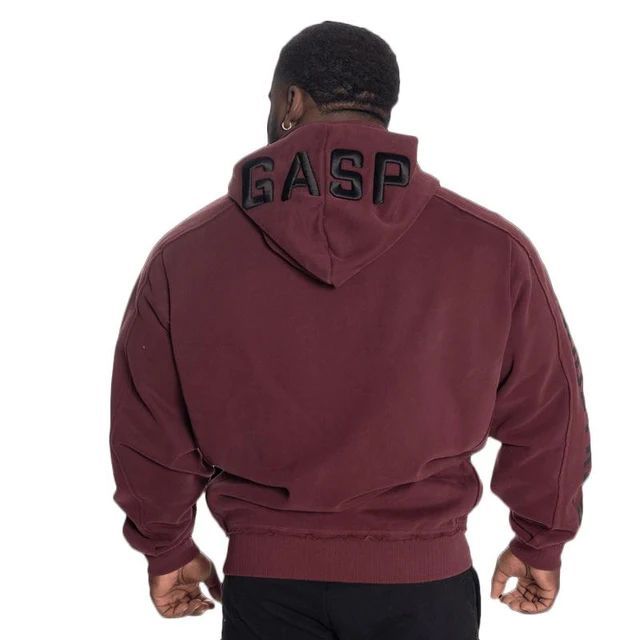 GASP INC - PRO GASP HOOD - FÉRFI KAPUCNIS PULÓVER - GESZTENYEBARNA