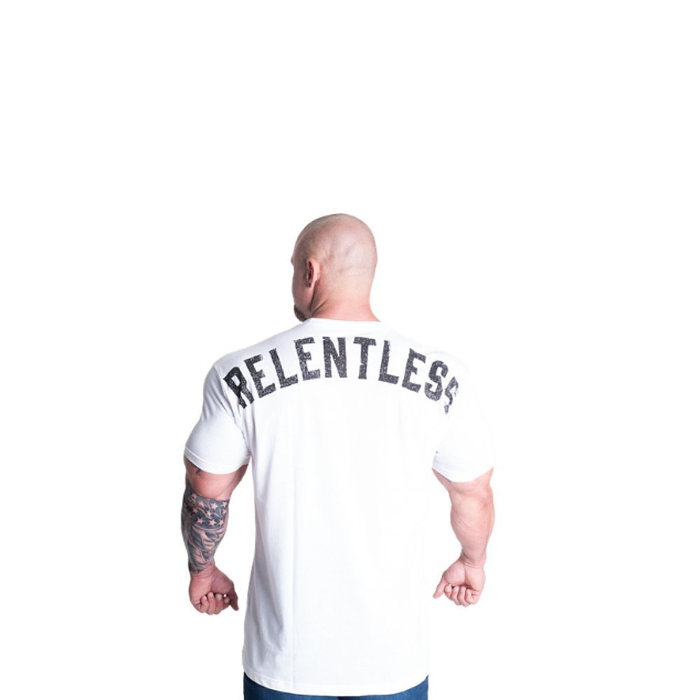 GASP INC - SKULL STANDARD TEE - FÉRFI PÓLÓ - FEHÉR GASP INC - SKULL STANDARD TEE - FÉRFI PÓLÓ - FEHÉR