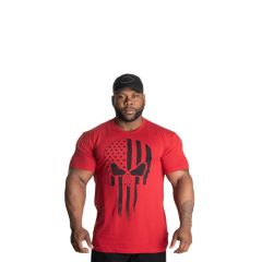 GASP INC - SKULL STANDARD TEE - FÉRFI PÓLÓ - PIROS