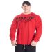 GASP INC - THERMAL GYM SWEATER - RED- FÉRFI EDZŐTERMI PULÓVER - PIROS