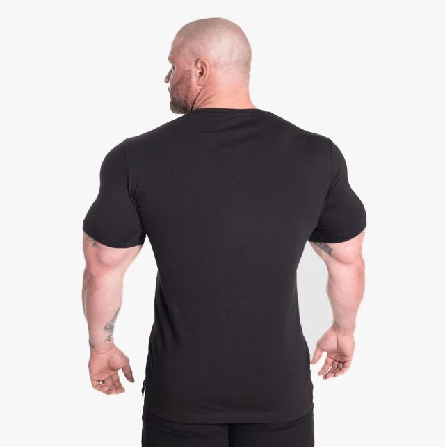 GASP INC- CLASSIC TAPERED TEE- FÉRFI PÓLÓ - BLACK