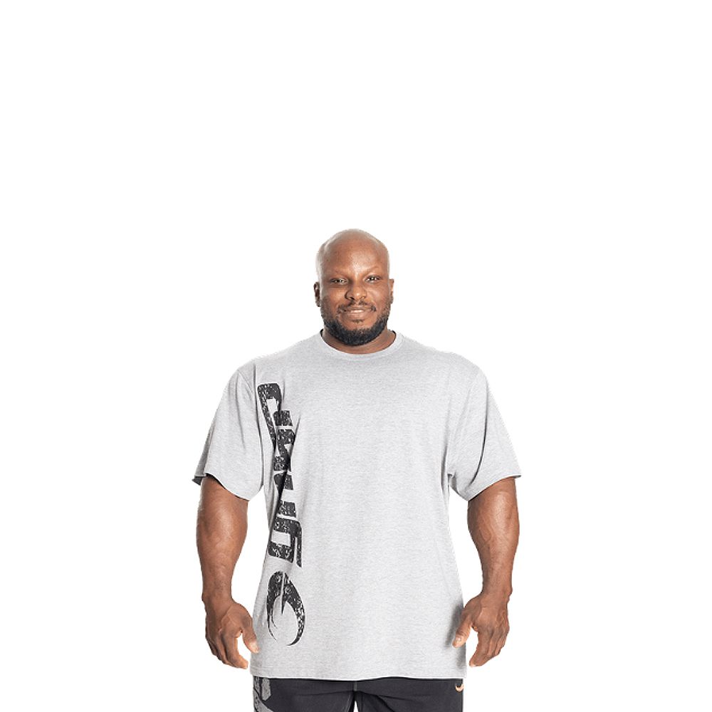 GASP INC - ORIGINAL TEE - FÉRFI PÓLÓ - VILÁGOS SZÜRKE GASP INC - ORIGINAL TEE - FÉRFI PÓLÓ - VILÁGOS SZÜRKE