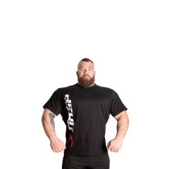 GASP INC - ORIGINAL TEE - FÉRFI PÓLÓ - FEKETE-PIROS