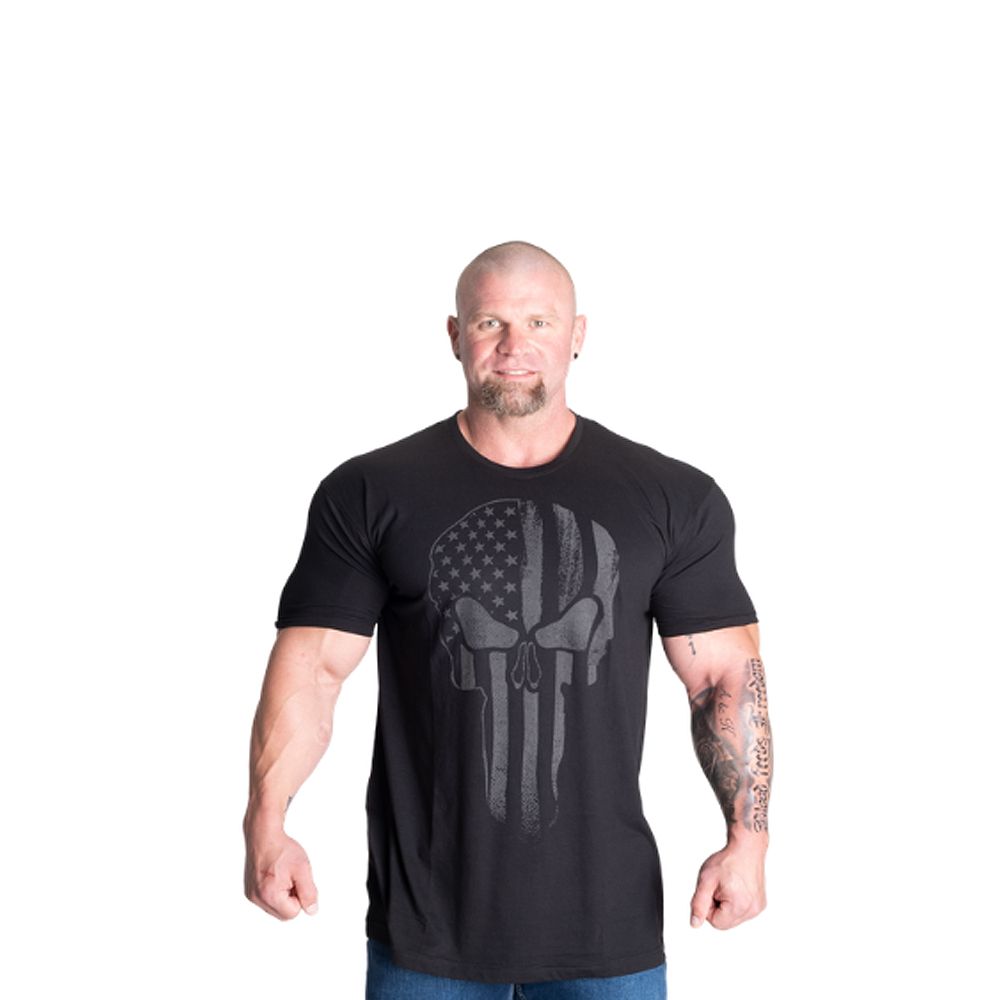 GASP INC - SKULL STANDARD TEE - FÉRFI PÓLÓ - FEKETE GASP INC - SKULL STANDARD TEE - FÉRFI PÓLÓ - FEKETE