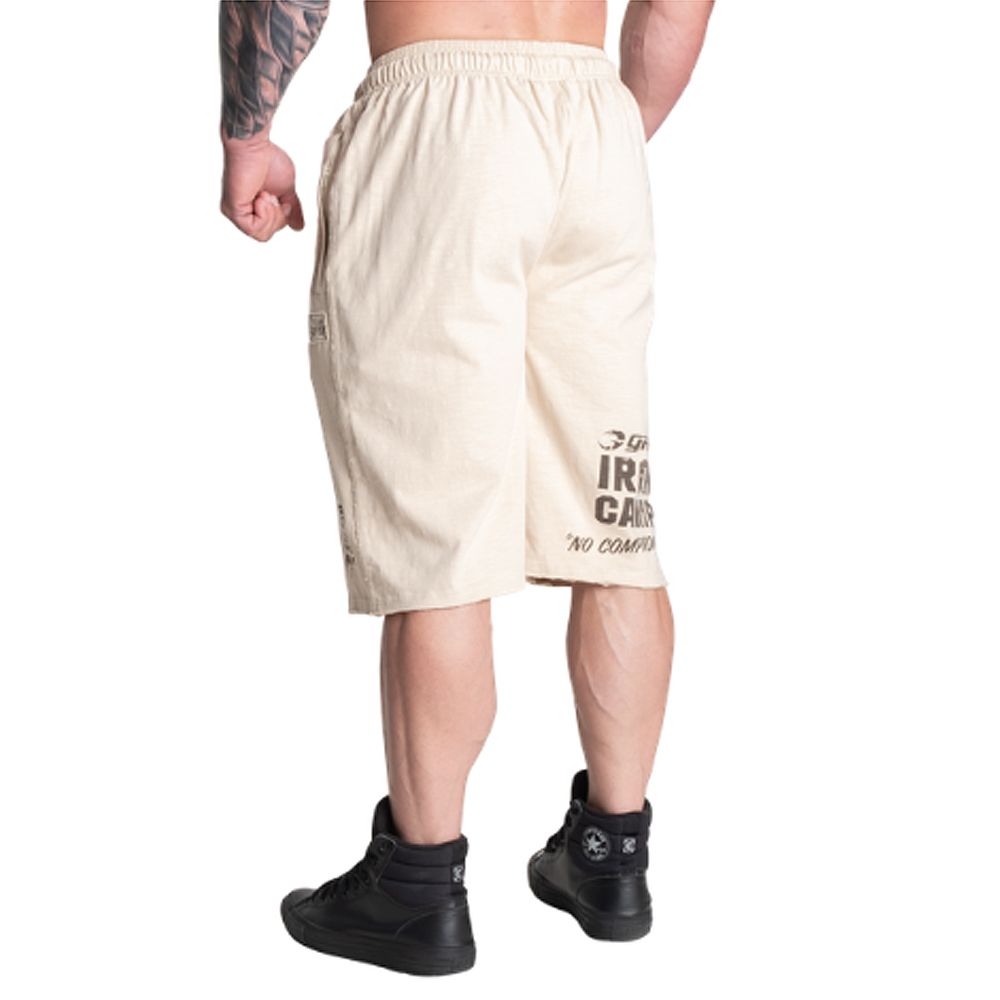GASP INC - THROWBACK SHORT - FÉRFI RÖVIDNADRÁG - BÉZS GASP INC - THROWBACK SHORT - FÉRFI RÖVIDNADRÁG - BÉZS