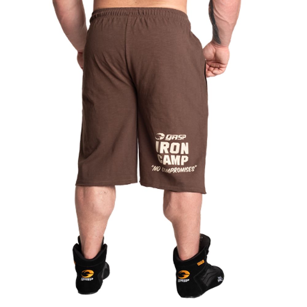 GASP INC - THROWBACK SHORT - FÉRFI RÖVIDNADRÁG - BARNA GASP INC - THROWBACK SHORT - FÉRFI RÖVIDNADRÁG - BARNA